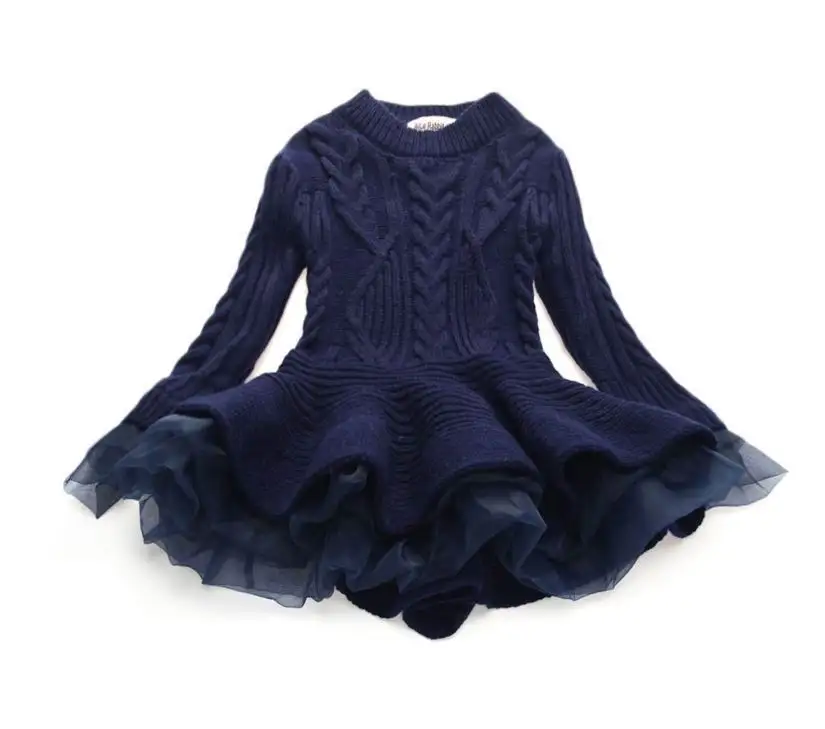 Spring Autumn Girl Dress long sleeve Organza sweater Dress Children Clothing 3-7T E200291
Spring Autumn Girl Dress long sleeve Organza sweater Dress Children Clothing 3-7T E200291