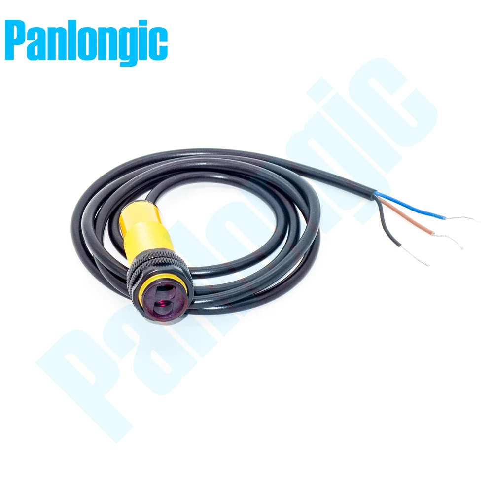 M18 E3F-DS30P2 Diffuse Reflection Type IR Infrared Switch Adjustable Sensor DC 6-36V PNP NC Photoelectric Sensor Switch
M18 E3F-DS30P2 Diffuse Reflection Type IR Infrared Switch Adjustable Sensor DC 6-36V PNP NC Photoelectric Sensor Switch