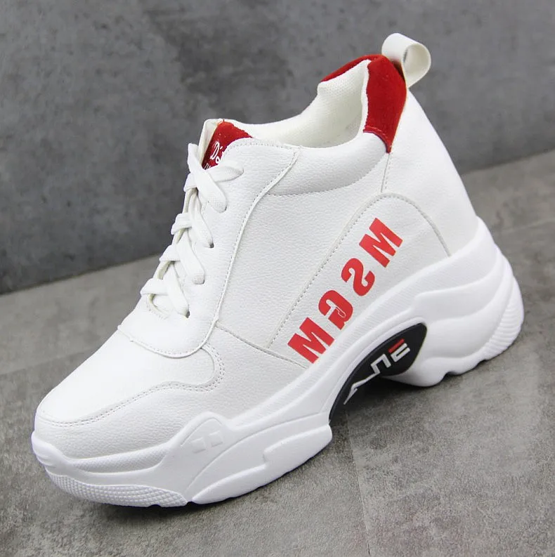 8CM Women Shoes Autumn White Shoes Sneakers Women Fashion Brand Retro Platform Shoes Ladies Footwear Breathable Mesh Sneakers
8CM Women Shoes Autumn White Shoes Sneakers Women Fashion Brand Retro Platform Shoes Ladies Footwear Breathable Mesh Sneakers