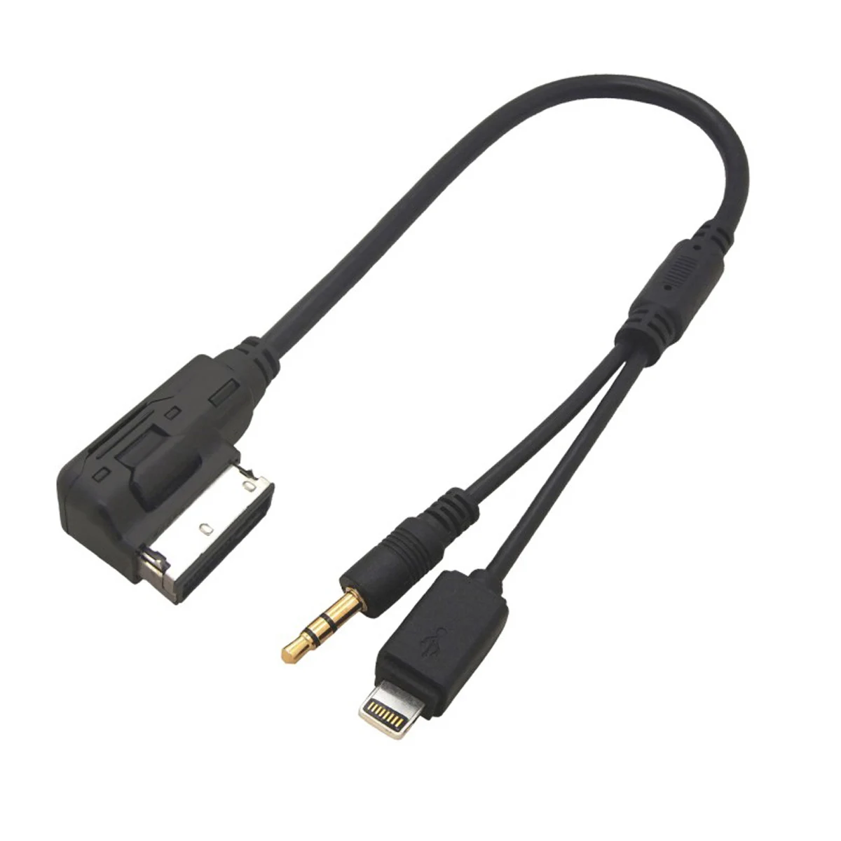 Media In AMI MDI to Stereo 3.5mm Audio Aux Adapter Cable for Car VW AUDI 2014 A4 A6 Q5 Q7
Media In AMI MDI to Stereo 3.5mm Audio Aux Adapter Cable for Car VW AUDI 2014 A4 A6 Q5 Q7