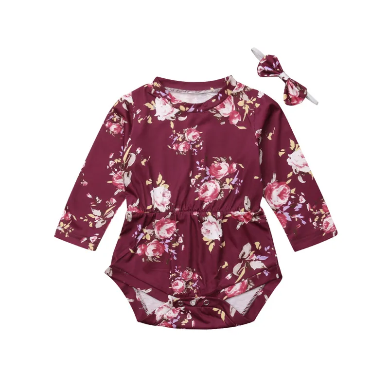 Toddler Newborn Baby Girls Flower Bodysuit +Headband Set Spring Clothes Outfits 2Pcs Set Autumn Long Sleeve Cotton Clothing
Toddler Newborn Baby Girls Flower Bodysuit +Headband Set Spring Clothes Outfits 2Pcs Set Autumn Long Sleeve Cotton Clothing
