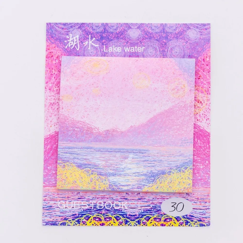 1PC Creative Painting Oil Painting Memo Pad Paper Post Notes Sticky Notes Notepad Stationery Papeleria Office School Supplies
1PC Creative Painting Oil Painting Memo Pad Paper Post Notes Sticky Notes Notepad Stationery Papeleria Office School Supplies