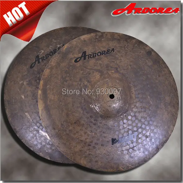 professional B20 cymbals, Knight series Raw 15"hi-hat cymbal