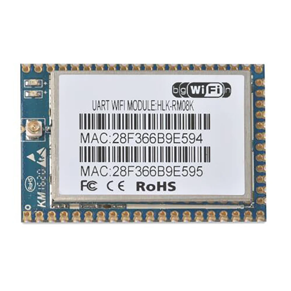 Low Power Embedded UART WiFi module Seriel Port to Ethernet Remote Control Wireless Router Smart Module HLK-RM08K MT7688K Q030
Low Power Embedded UART WiFi module Seriel Port to Ethernet Remote Control Wireless Router Smart Module HLK-RM08K MT7688K Q030