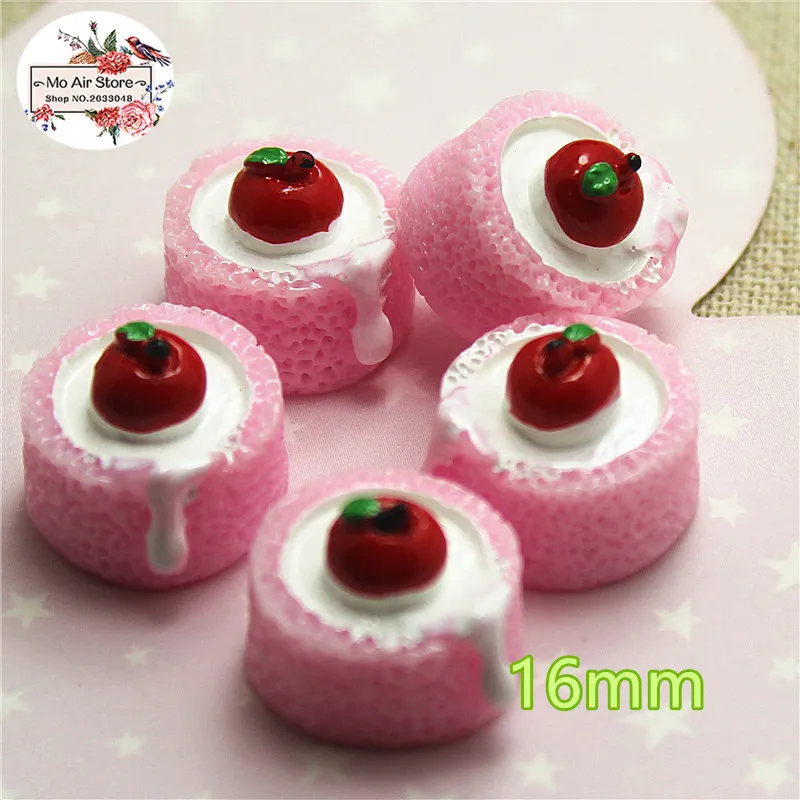 10pcs Resin 3D pink apple cake Cabochon Miniature food Art Supply Decoration Charm DIY Craft
10pcs Resin 3D pink apple cake Cabochon Miniature food Art Supply Decoration Charm DIY Craft