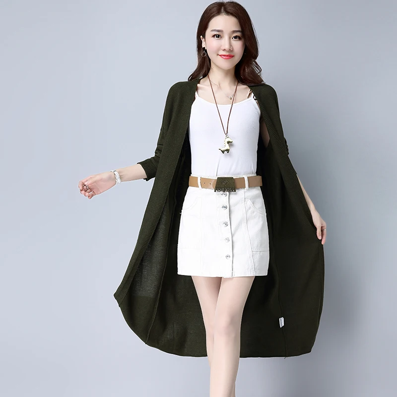 New arrival women spring long knitwear coat elegant solid color lady knit cardigan outwear
New arrival women spring long knitwear coat elegant solid color lady knit cardigan outwear