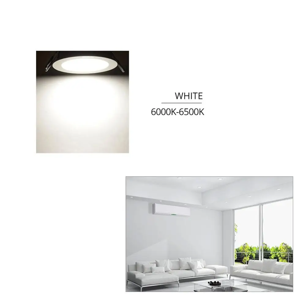 Vacamm 2pcs LED Modern Ceiling Lamps Lighting Downlight Panel Light Round Luminaria Lamp Living Room Led Lights for Home Kitchen
Vacamm 2pcs LED Modern Ceiling Lamps Lighting Downlight Panel Light Round Luminaria Lamp Living Room Led Lights for Home Kitchen