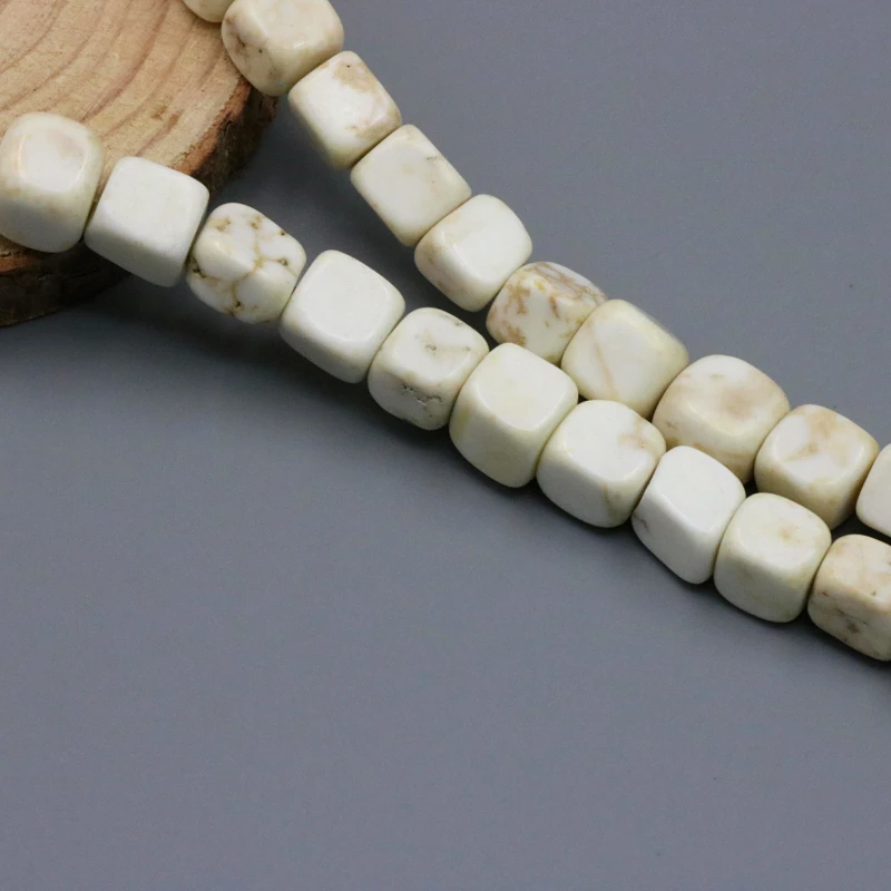 Square shape white Turkey stone 6-7mm loose beads 15" 2 piece/lot DIY women accessory jewelry making design
Square shape white Turkey stone 6-7mm loose beads 15" 2 piece/lot DIY women accessory jewelry making design