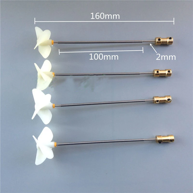 DIY Remote Control Boats Prop Set 36mm/42mm CW CCW Immersion Propeller 3-blade Paddle +Dia 2mm Drive Shaft+Shaft Sleeve+Coupling
DIY Remote Control Boats Prop Set 36mm/42mm CW CCW Immersion Propeller 3-blade Paddle +Dia 2mm Drive Shaft+Shaft Sleeve+Coupling