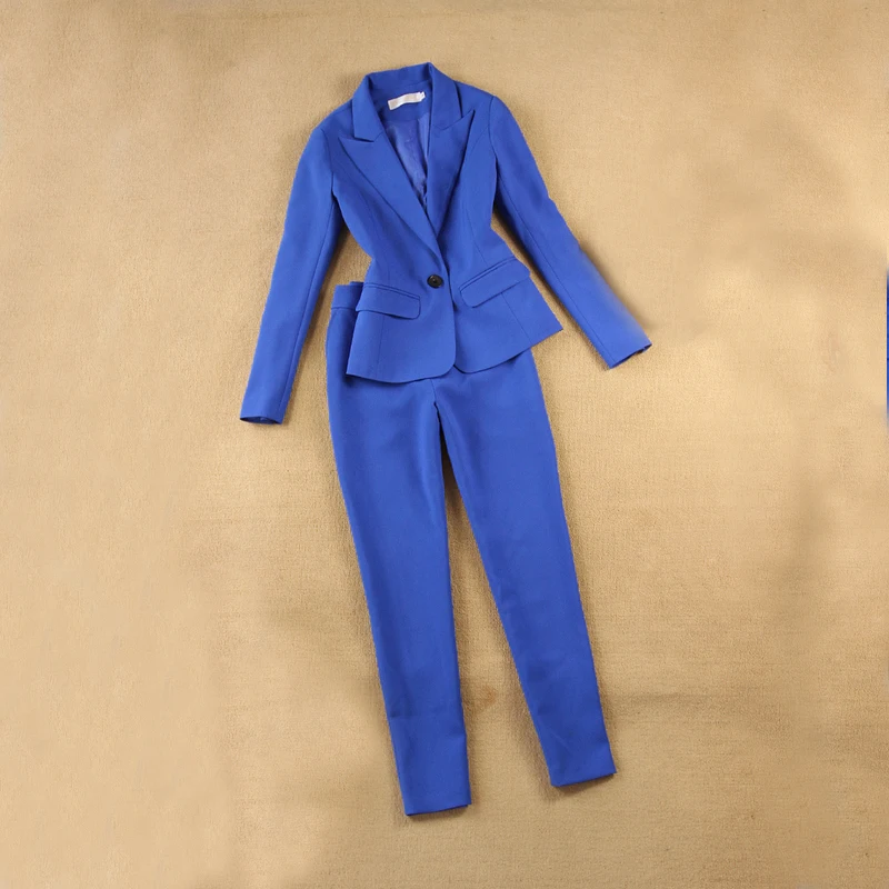 Women's Business Suits Formal Office OL pant Suits female Work wear Two/piece sets Designs Blazer Suit Jacket Set
Women's Business Suits Formal Office OL pant Suits female Work wear Two/piece sets Designs Blazer Suit Jacket Set