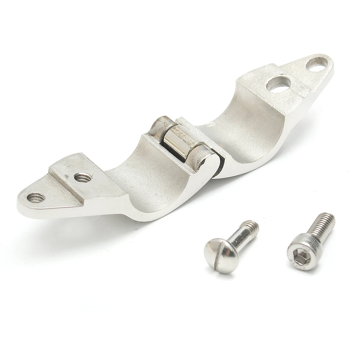 22/25mm 316 Stainless Steel Fitting Boat Bimini Top Hinged With 2 Screws Jaw Slide Easy Install Marine Hardware
22/25mm 316 Stainless Steel Fitting Boat Bimini Top Hinged With 2 Screws Jaw Slide Easy Install Marine Hardware