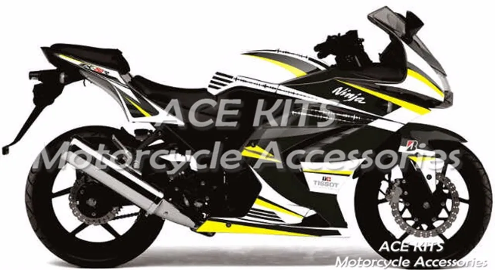 Новинка обтекатель для мотоцикла ABS для Kawasaki Ninja250 2008-2012 впрыскивающий обтекатель черный желтый белый + бак ACE No.848
Новинка обтекатель для мотоцикла ABS для Kawasaki Ninja250 2008-2012 впрыскивающий обтекатель черный желтый белый + бак ACE No.848