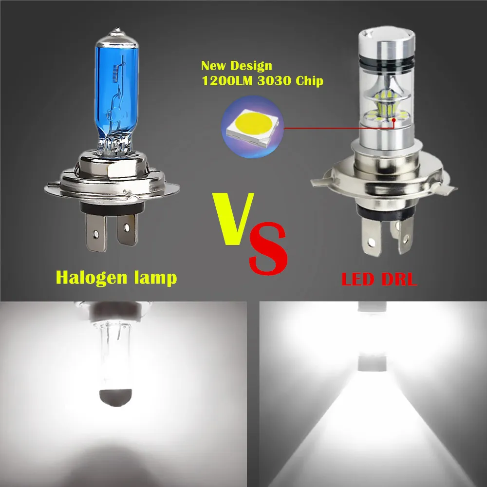 2pcs H4 LED High Power H4 100W 20 SMD DC 12V-24V Super Bright Auto LED Reverse XBD LED Fog/Driving Light Bulb Lamp
2pcs H4 LED High Power H4 100W 20 SMD DC 12V-24V Super Bright Auto LED Reverse XBD LED Fog/Driving Light Bulb Lamp
