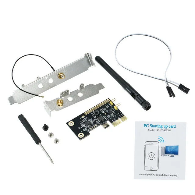 Модуль умного переключателя eWeLink Wi-Fi Mini PCI-e для настольного ПК, пульт дистанционного управления, карта переключателя Wi-Fi, управление через приложение, включение/выключение Alexa Google home
Модуль умного переключателя eWeLink Wi-Fi Mini PCI-e для настольного ПК, пульт дистанционного управления, карта переключателя Wi-Fi, управление через приложение, включение/выключение Alexa Google home