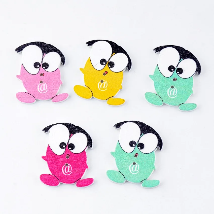 Free Shipping Retail 10Pcs Mixed 2 Holes Pattern Cartoons Wood Sewing Buttons Scrapbooking 30mmx35mm F0204
Free Shipping Retail 10Pcs Mixed 2 Holes Pattern Cartoons Wood Sewing Buttons Scrapbooking 30mmx35mm F0204