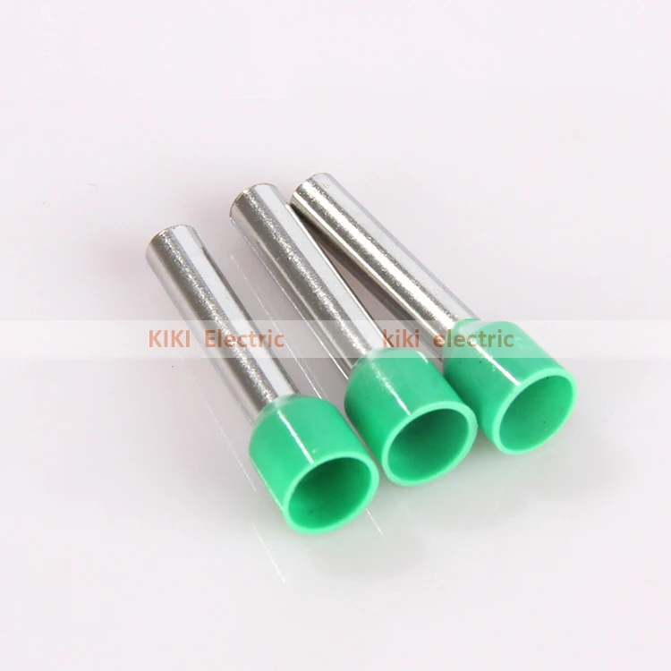 Milk White/Green tube Pre-insulating Terminal/copper Ends #6AWG 16MM2 Cable crimp terminals GT-JT 18mm pin connectors E16-18
Milk White/Green tube Pre-insulating Terminal/copper Ends #6AWG 16MM2 Cable crimp terminals GT-JT 18mm pin connectors E16-18