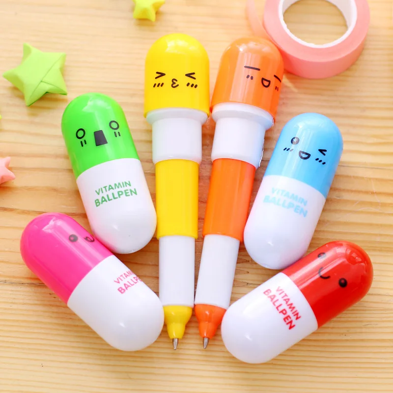 (Hot Sell) 0.7mm Cute Kawaii Capsule Creative Pills Ball Ballpoint Pens Ballpen For Office School Writing Supplies Stationery
(Hot Sell) 0.7mm Cute Kawaii Capsule Creative Pills Ball Ballpoint Pens Ballpen For Office School Writing Supplies Stationery