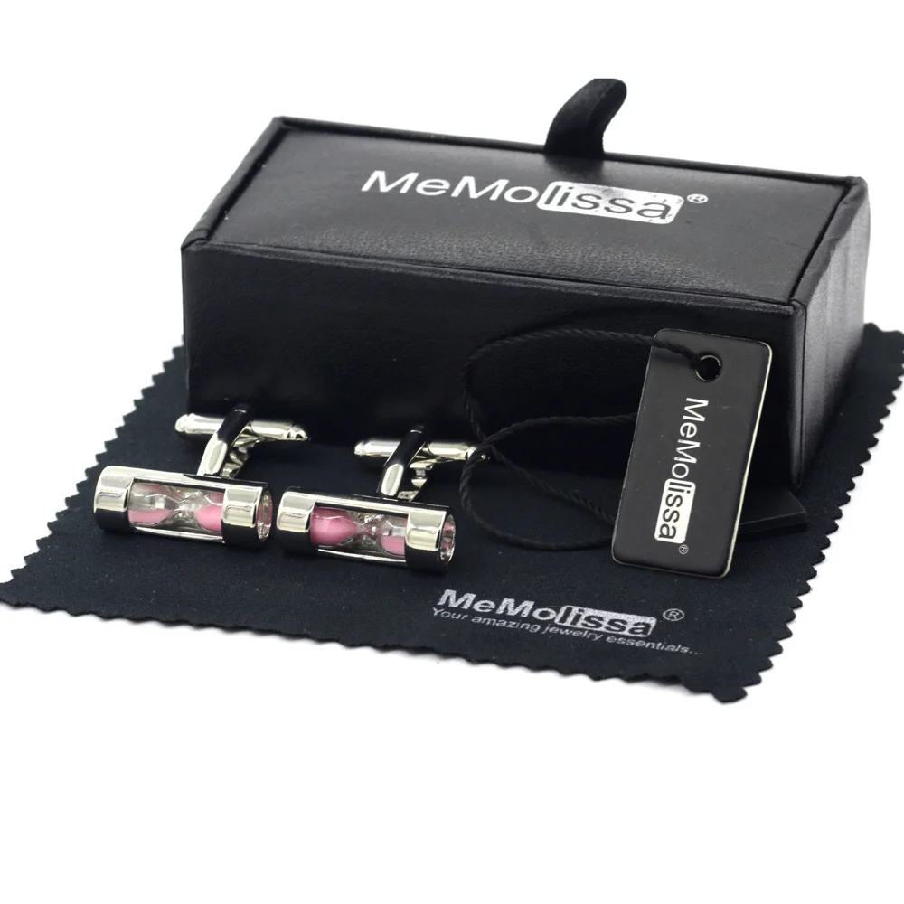 MeMolissa Display Box Cufflinks Retro Hourglass Design Cufflinks Light Pink Sand Cuff links Abotoadura Free Tag & Wipe Cloth
MeMolissa Display Box Cufflinks Retro Hourglass Design Cufflinks Light Pink Sand Cuff links Abotoadura Free Tag & Wipe Cloth