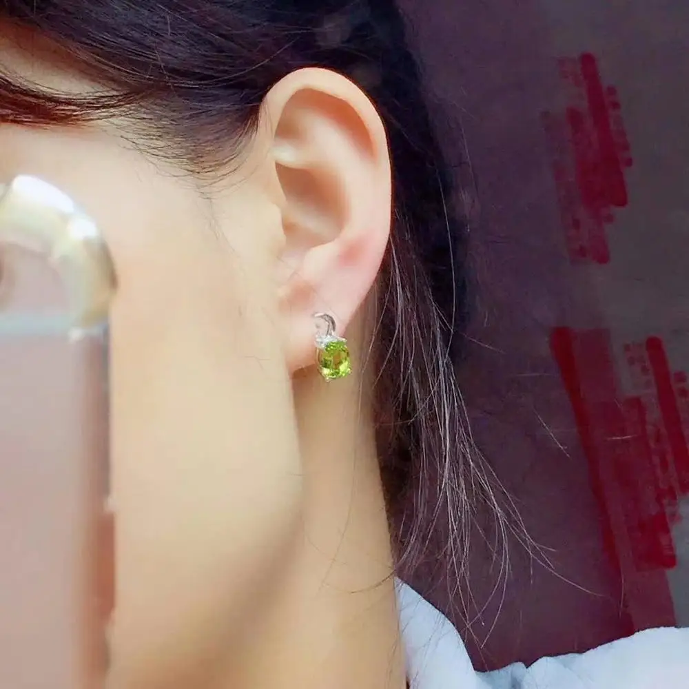 SHILOVEM 925 sterling silver PERIDOT classic fine Jewelry women wedding new GIFT wholesale 6*8mm me0608333agg
SHILOVEM 925 sterling silver PERIDOT classic fine Jewelry women wedding new GIFT wholesale 6*8mm me0608333agg