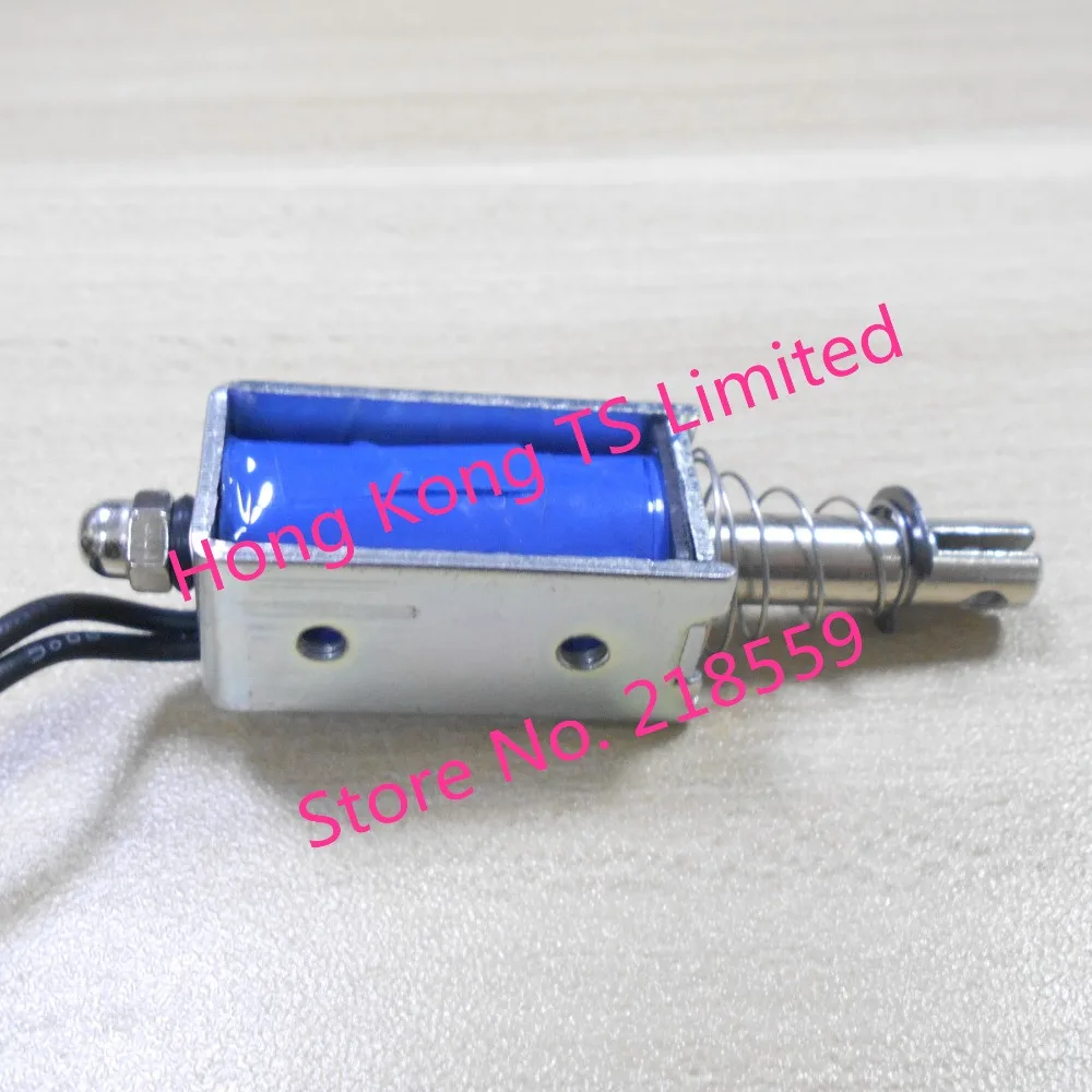 

JF-0530B 0530B Through push-pull DC electromagnet suction 5N 6V 12V 24V 36V stroke 10mm