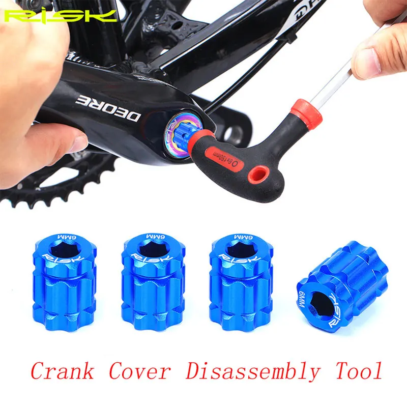 Risk Bicycle Crank Installation Tools Aluminum Alloy MTB Road Bike Crank Cover Ultralight Cycling Repair Tools For Shimano XT
Risk Bicycle Crank Installation Tools Aluminum Alloy MTB Road Bike Crank Cover Ultralight Cycling Repair Tools For Shimano XT