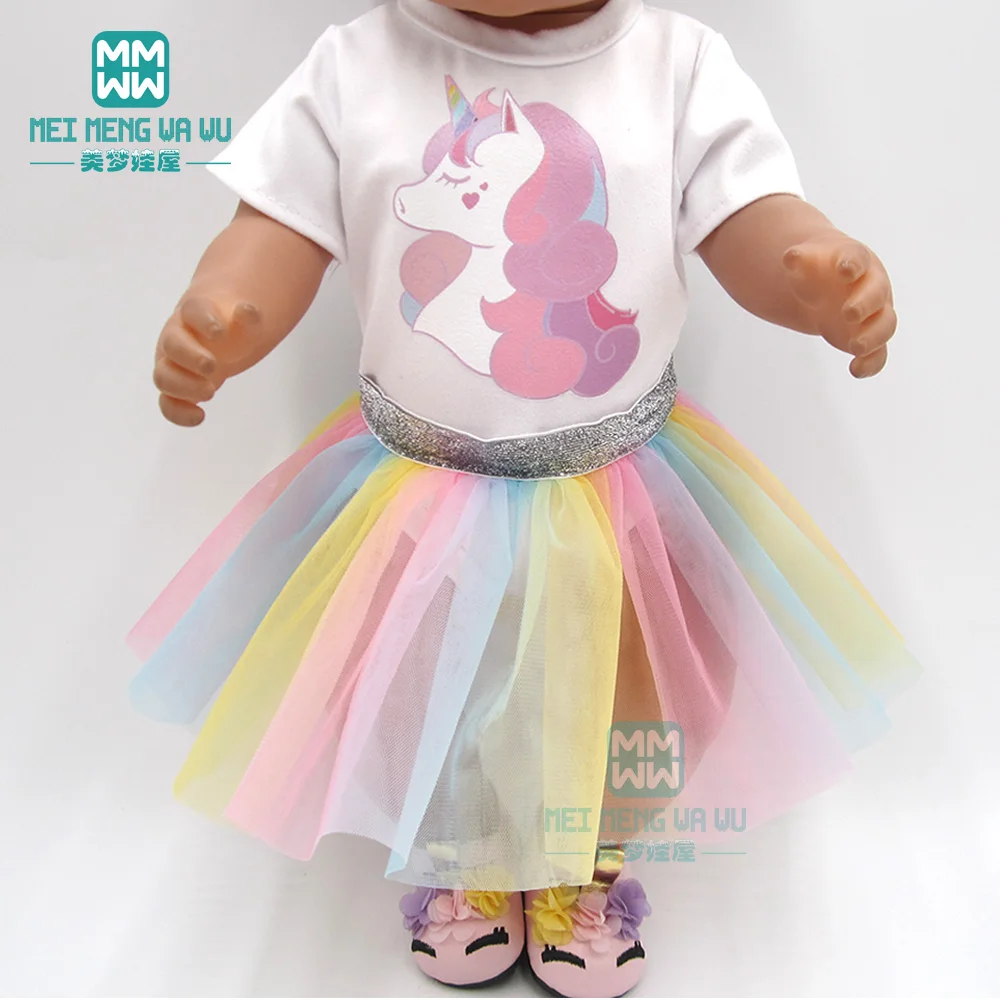 Baby doll clothes for 43-45cm toy new born doll and american doll girl dress fashion cartoon dress
Baby doll clothes for 43-45cm toy new born doll and american doll girl dress fashion cartoon dress
