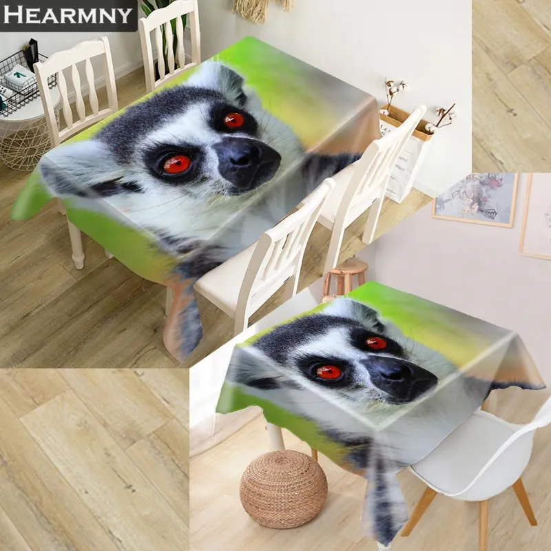 HEARMNY, забавный Лемур, скатерть с животными, водонепроницаемый тканевый квадратный/прямоугольный Пыленепроницаемый Чехол для стола, для веч...
HEARMNY, забавный Лемур, скатерть с животными, водонепроницаемый тканевый квадратный/прямоугольный Пыленепроницаемый Чехол для стола, для веч...