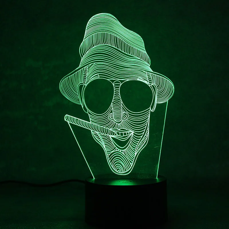 3D светодиодный ночник, домашний декор, новинка, подарок, визуальный USB-светильник, настольная лампа, креативный курительный привидение, ламп...
3D светодиодный ночник, домашний декор, новинка, подарок, визуальный USB-светильник, настольная лампа, креативный курительный привидение, ламп...