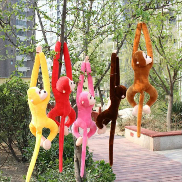60cm Long Arm Monkey from Arm to Tail Plush Toys Colorful Monkey Curtains Monkey Stuffed Animal Doll For Kids Children
60cm Long Arm Monkey from Arm to Tail Plush Toys Colorful Monkey Curtains Monkey Stuffed Animal Doll For Kids Children