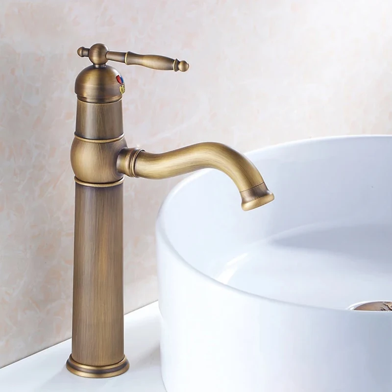 2017 Bathroom Faucet Copper Single Hole Basin Wash Antique Faucet Vintage Rotating Hot And Cold Kitchen Sink Vegetables GZ7403
2017 Bathroom Faucet Copper Single Hole Basin Wash Antique Faucet Vintage Rotating Hot And Cold Kitchen Sink Vegetables GZ7403