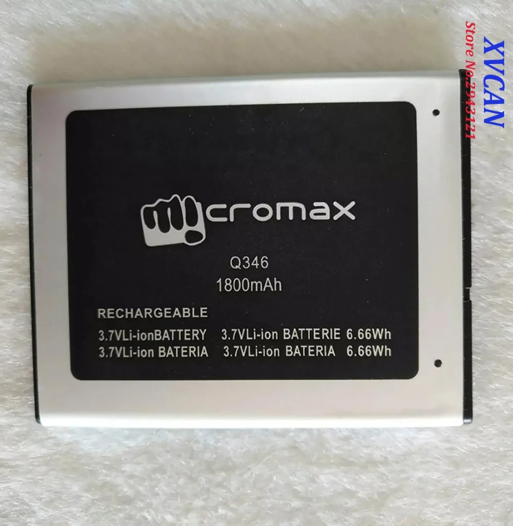 Высокое качество оригинальный для Micromax Q346 мобильный телефон литиевая батарея