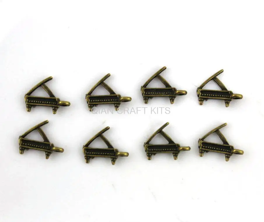 120pcs little piano antique bronze sign zinc alloy pendant, charm, drops for diy 15X12mm lead and nickle free
120pcs little piano antique bronze sign zinc alloy pendant, charm, drops for diy 15X12mm lead and nickle free