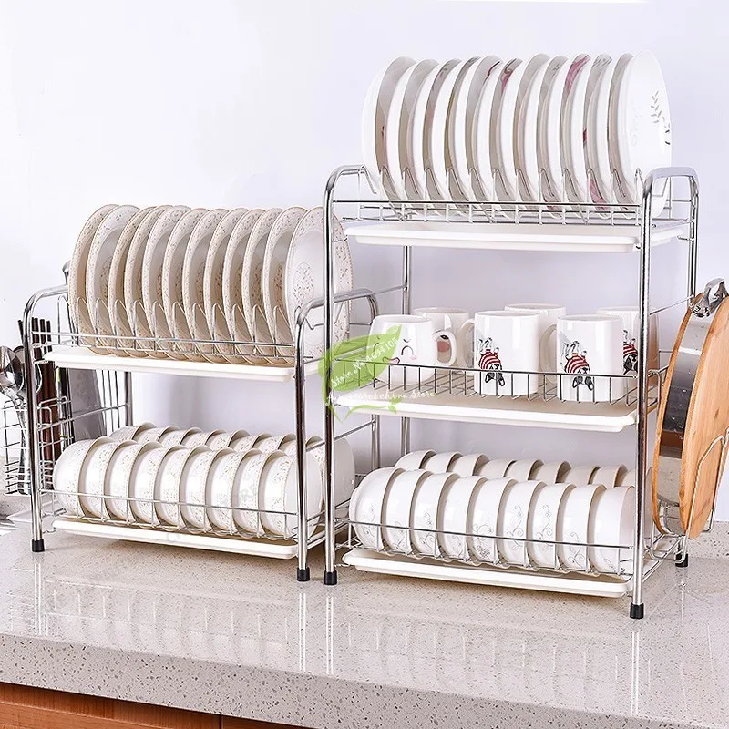 Heavy Load Kitchen Organizer Dinnerware Tableware Storage Rack Shelf Sink Sponge Holder Dishes Drying Organizer Stainless Steel
Heavy Load Kitchen Organizer Dinnerware Tableware Storage Rack Shelf Sink Sponge Holder Dishes Drying Organizer Stainless Steel