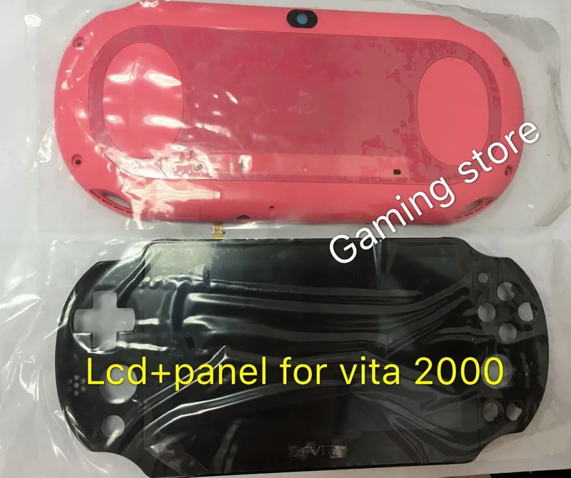 Бесплатная доставка оригинальный новый для ps vita psita psv 2000 ЖК экран в сборе черная +