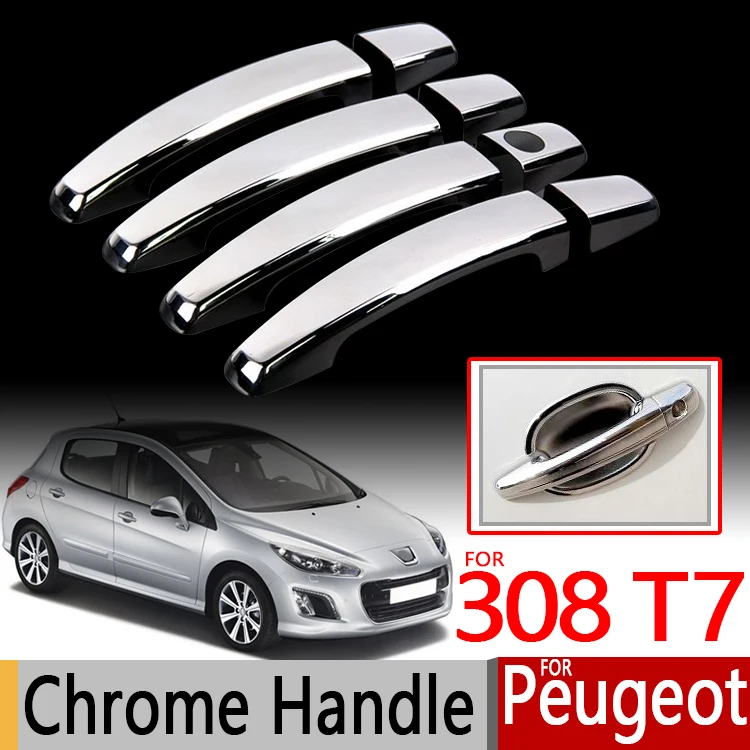 For Peugeot 308 T7 2008-2013 Chrome Handle Covers 308sw 308cc RCZ Trim Set of 4 Good Quality Accessories Stickers Car Styling
For Peugeot 308 T7 2008-2013 Chrome Handle Covers 308sw 308cc RCZ Trim Set of 4 Good Quality Accessories Stickers Car Styling