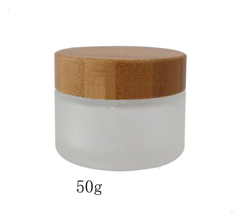 20 Pieces/Lot,30g 50g Frost Glass Jar with Bamboo Lid Cosmetic Cream Sub Bottle Glass Packaging Bottles with Wooden Cap
20 Pieces/Lot,30g 50g Frost Glass Jar with Bamboo Lid Cosmetic Cream Sub Bottle Glass Packaging Bottles with Wooden Cap
