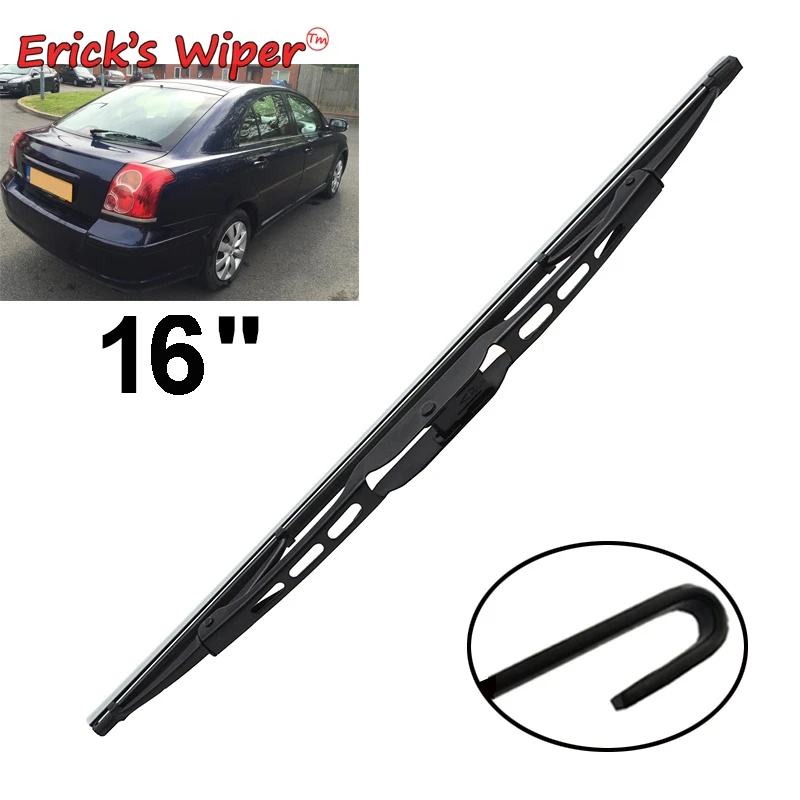 Стеклоочиститель Erick's 16 дюймов для Toyota Avensis Hatchback 2006 2007 2008 (U-образный металлический стеклоочиститель), лобовое стекло
Стеклоочиститель Erick's 16 дюймов для Toyota Avensis Hatchback 2006 2007 2008 (U-образный металлический стеклоочиститель), лобовое стекло