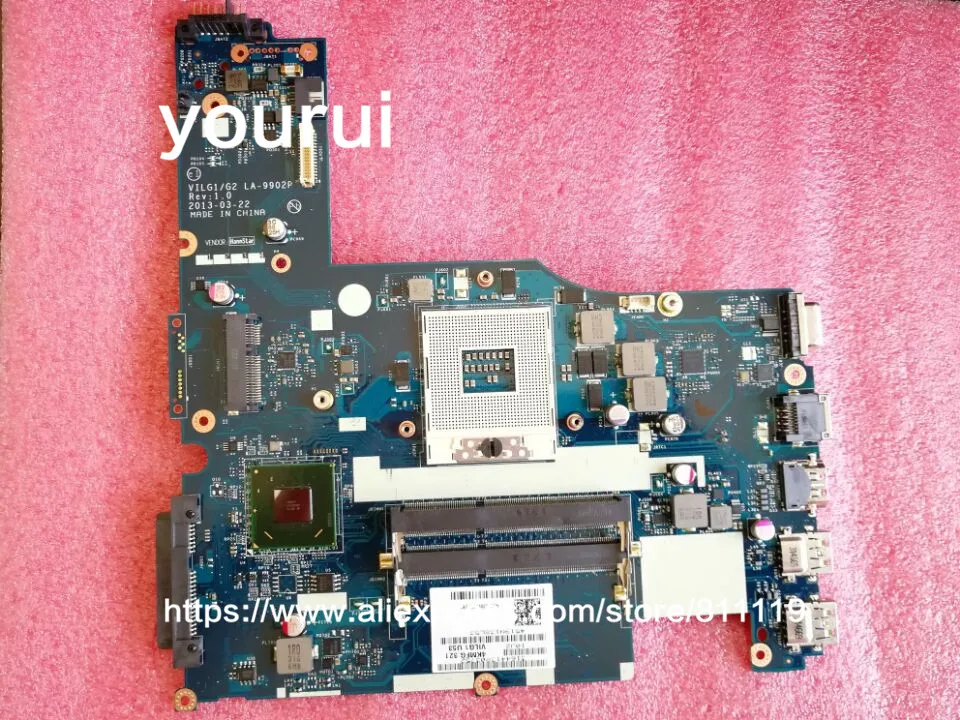 Yourui для материнской платы для Lenovo G500S LA-9902P VILG1/G2, обнаружение 100%, идеально
Yourui для материнской платы для Lenovo G500S LA-9902P VILG1/G2, обнаружение 100%, идеально