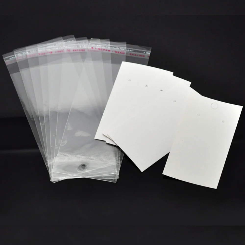 DoreenBeads Paper & Plastic Jewelry Earrings Ear Studs Display Cards Rectangle White W/ Self-Seal Bags 9x5cm-15x6cm,100 Sets
DoreenBeads Paper & Plastic Jewelry Earrings Ear Studs Display Cards Rectangle White W/ Self-Seal Bags 9x5cm-15x6cm,100 Sets