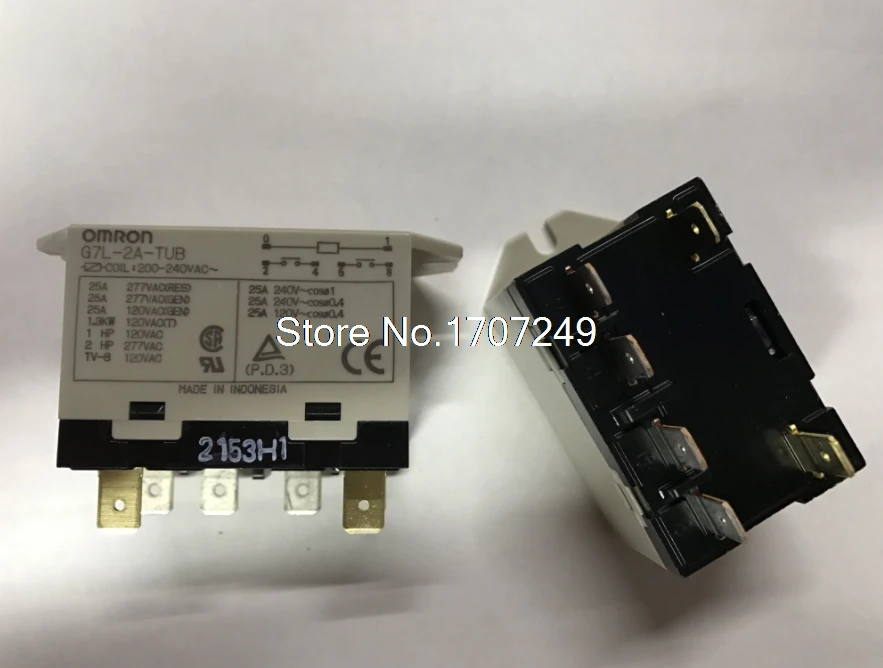 Free shipping 100% New Original OMRON Relay G7L-2A-TUB 24VDC G7L-2A-TUB 200-240VAC 220VAC relay
Free shipping 100% New Original OMRON Relay G7L-2A-TUB 24VDC G7L-2A-TUB 200-240VAC 220VAC relay