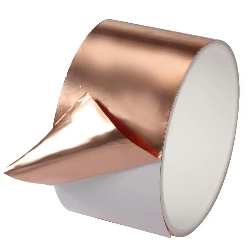 1 Tape 50mm x 2m Single-sided Tape Foil Tape Adhesive Conductive Copper Guitar Pickup Single Conductive Adhesive for Guitar
1 Tape 50mm x 2m Single-sided Tape Foil Tape Adhesive Conductive Copper Guitar Pickup Single Conductive Adhesive for Guitar