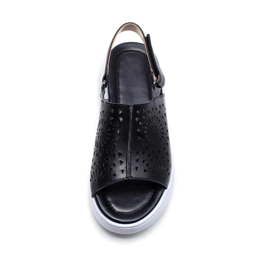 ASUMER black white fashion summer new arrive shoes woman buckle flat platform comfortable sandals women genuine leather shoes
ASUMER black white fashion summer new arrive shoes woman buckle flat platform comfortable sandals women genuine leather shoes