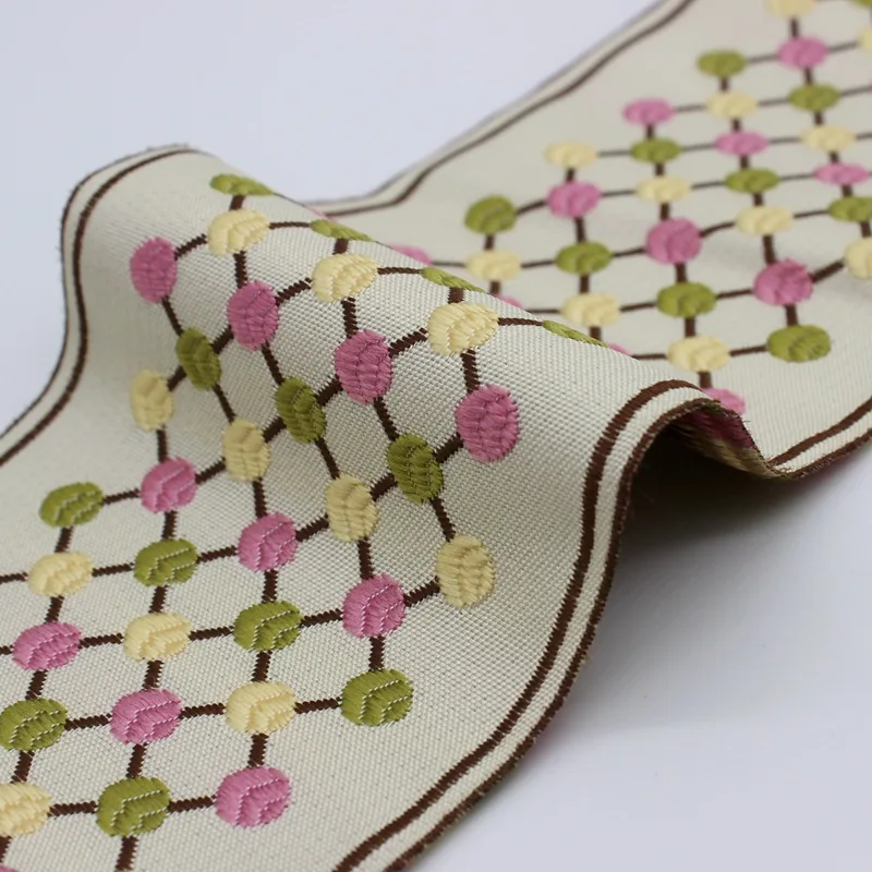 5yrds/lot Width 8.5CM new costume curtain decoration laciness lace woven embroidery National Ribbon webbing
5yrds/lot Width 8.5CM new costume curtain decoration laciness lace woven embroidery National Ribbon webbing