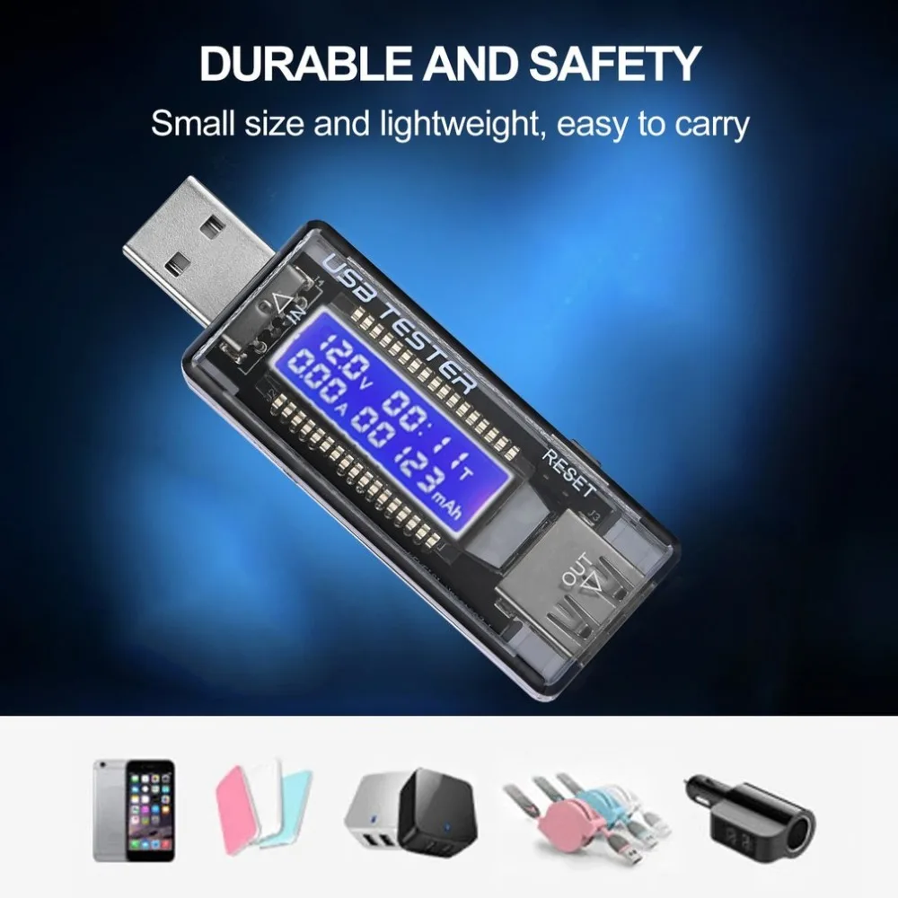 USB Battery Voltmeter Tester Charging Detector Mobile Power Current and Voltmeter Ammeter Diagnostic Tool Digital Multimet
USB Battery Voltmeter Tester Charging Detector Mobile Power Current and Voltmeter Ammeter Diagnostic Tool Digital Multimet