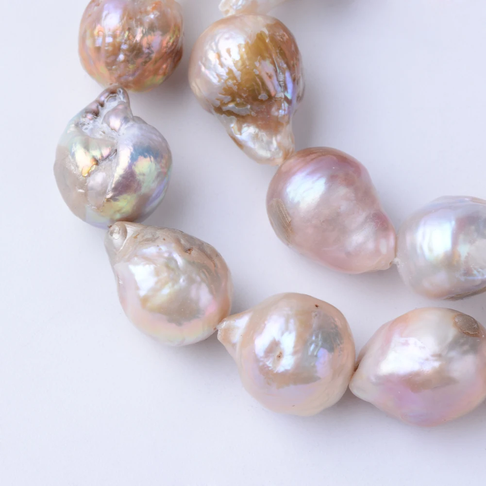 PandaHall Natural Keshi Pearl Drop Bead Strands Thistle Not Polishing 15~17x11~13mm Hole: 0.5mm; about 25pcs/strand 15.9'' D35
PandaHall Natural Keshi Pearl Drop Bead Strands Thistle Not Polishing 15~17x11~13mm Hole: 0.5mm; about 25pcs/strand 15.9'' D35