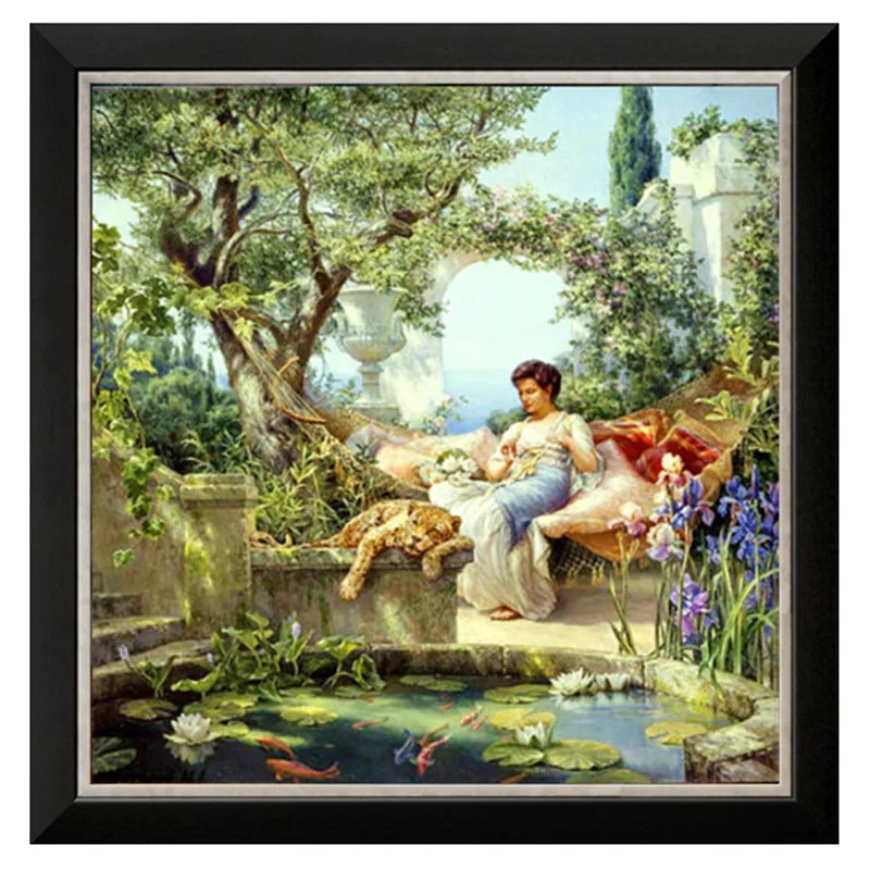 Needlework,DMC 11CT 14CT Unprinted Cross Stitch Embroidery,Counted landscape Women and Tiger Pattern Cross-Stitch DIY Home Decor
Needlework,DMC 11CT 14CT Unprinted Cross Stitch Embroidery,Counted landscape Women and Tiger Pattern Cross-Stitch DIY Home Decor