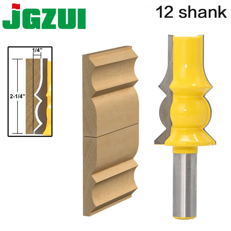 1pc 1/2" Shank 12mm shank Crown Molding Router Bit Extender Tenon Cutter for Woodworking Tools
1pc 1/2" Shank 12mm shank Crown Molding Router Bit Extender Tenon Cutter for Woodworking Tools