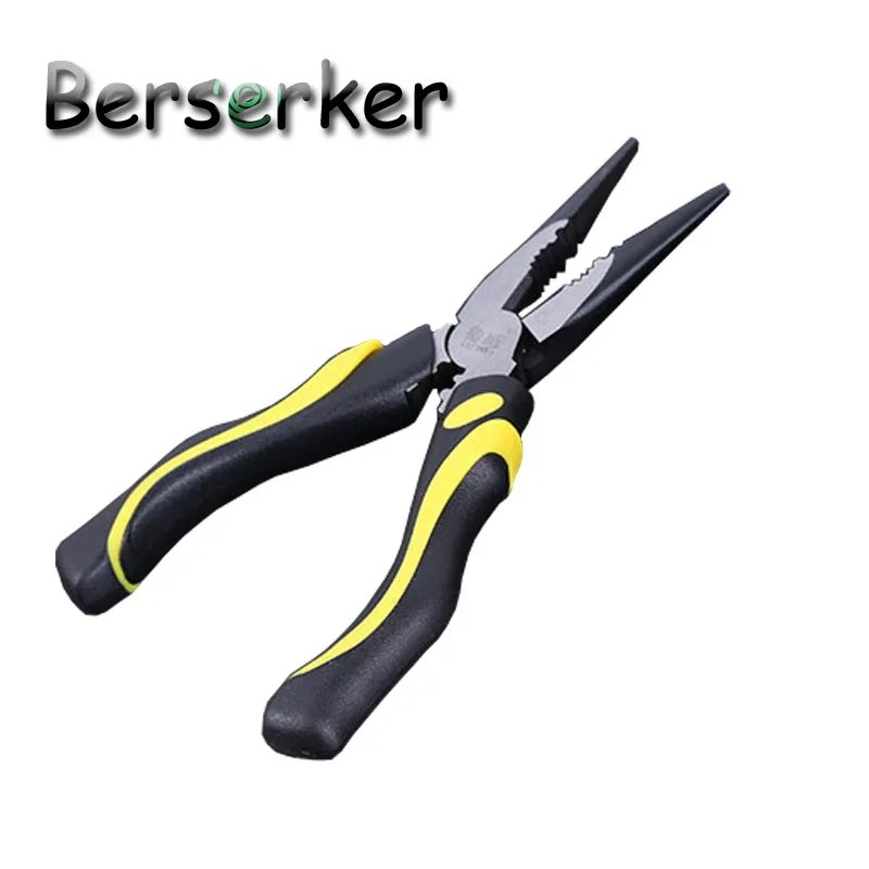 Berserker 55 # углеродистая сталь 6 "/150 мм режущие зачистки длинные носовые плоскогубцы LQH-012 многофункциональные инструменты для ремонта электрик...
Berserker 55 # углеродистая сталь 6 "/150 мм режущие зачистки длинные носовые плоскогубцы LQH-012 многофункциональные инструменты для ремонта электрик...