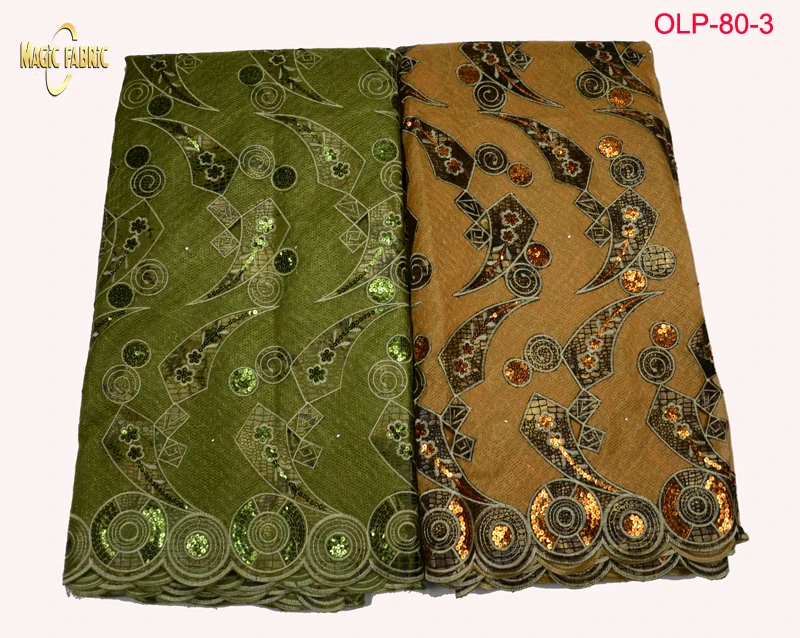 Beatuiful design Double Organza Lace Fabric High Quality African Organza Lace With Sequins Embroidery Nigerian Lace OLP-80
Beatuiful design Double Organza Lace Fabric High Quality African Organza Lace With Sequins Embroidery Nigerian Lace OLP-80