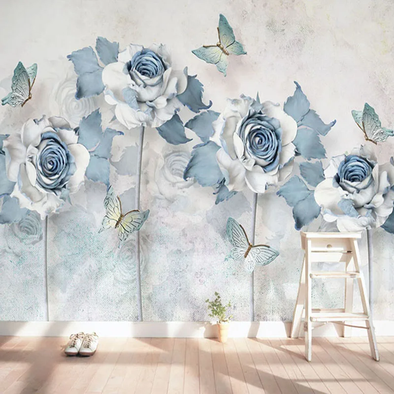Self-Adhesive Waterproof Canvas Mural Wallpaper 3D Blue Flowers Butterfly Wall Painting Living Room Bedroom Romantic Decor Mural
Self-Adhesive Waterproof Canvas Mural Wallpaper 3D Blue Flowers Butterfly Wall Painting Living Room Bedroom Romantic Decor Mural